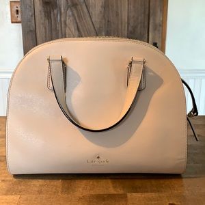 Blush Colored Kate Spade Medium Sized Handbag.
